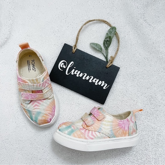 Toms Other - Tom’s Toddler Tie-Dye Velcro Shoes